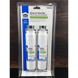 2 Pack Project Source  M-2-2 Refrigerator Water Filter #3846782 Whirlpool Maytag